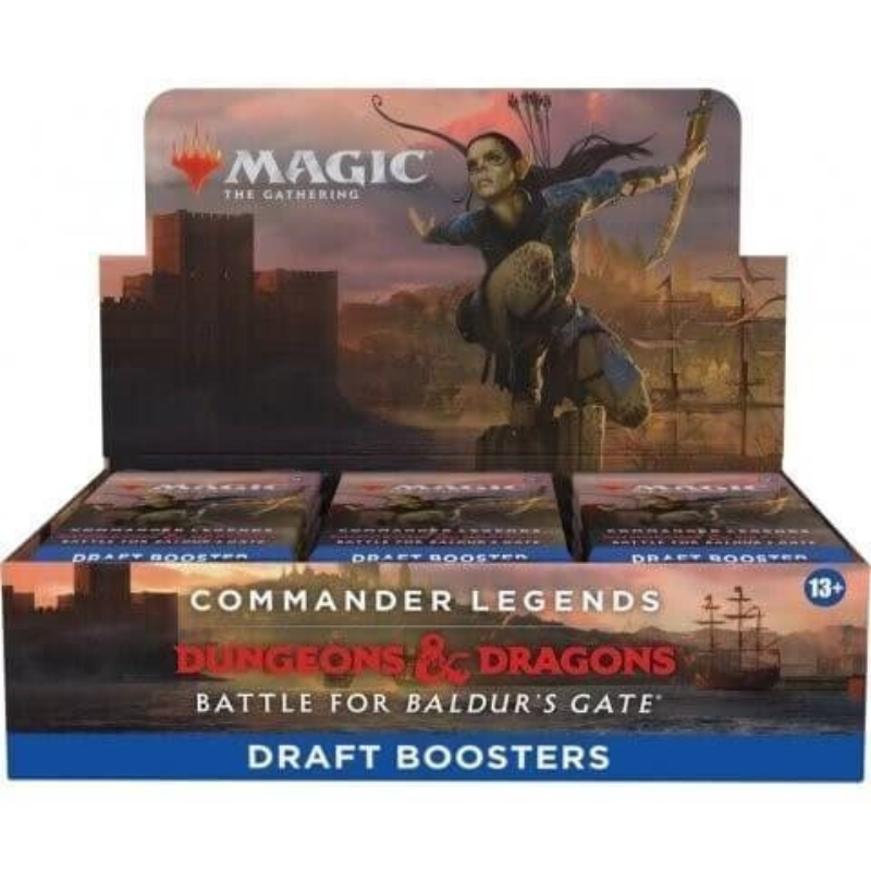 Commander Legends: Battle for Baldur's Gate - Draft booster display