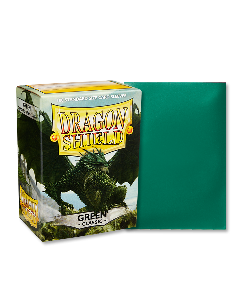 Dragon Shield - Classic Sleeves - Green (100 stuks)