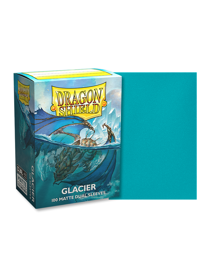 Dragon Shield - Dual Matte Sleeves - Glacier (100 stuks)