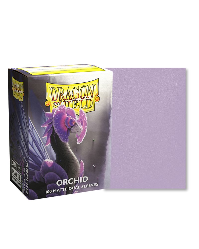 Dragon Shield - Dual Matte Sleeves - Orchid (100 stuks)