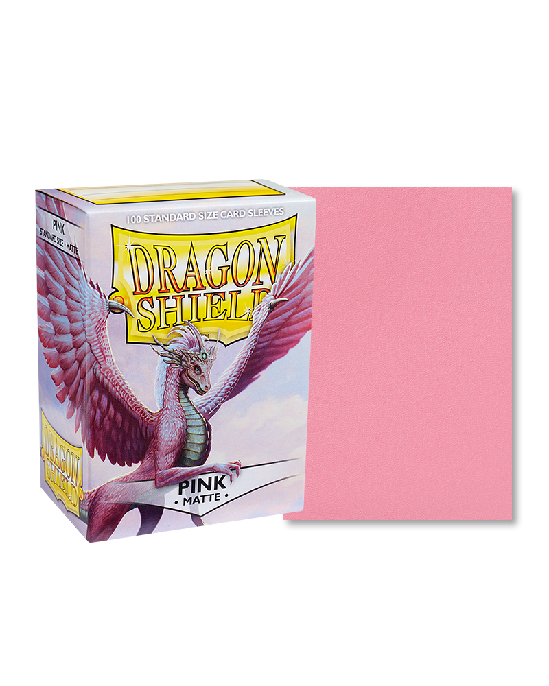 Dragon Shield -Matte Sleeves - Pink (100 stuks)