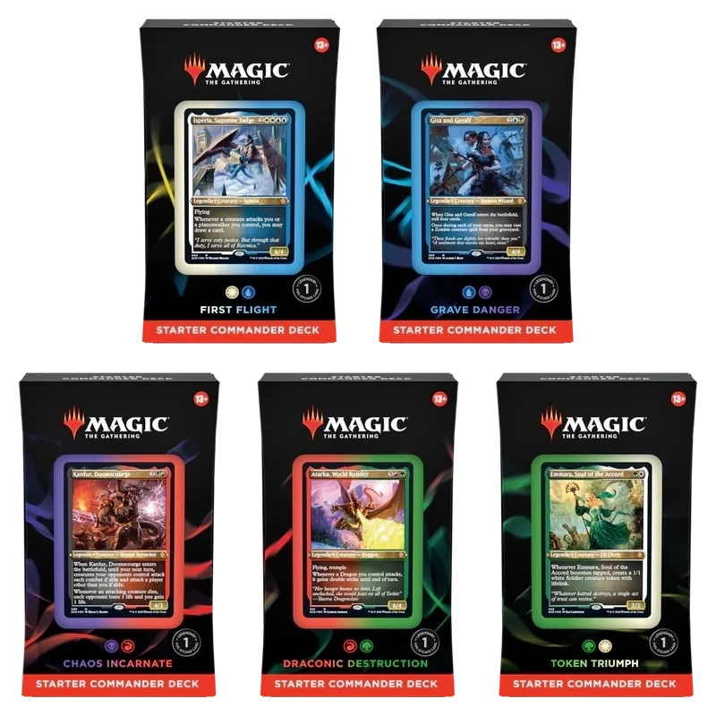 MTG – Evergreen Starter Commander Decks 2022 (5 Decks)