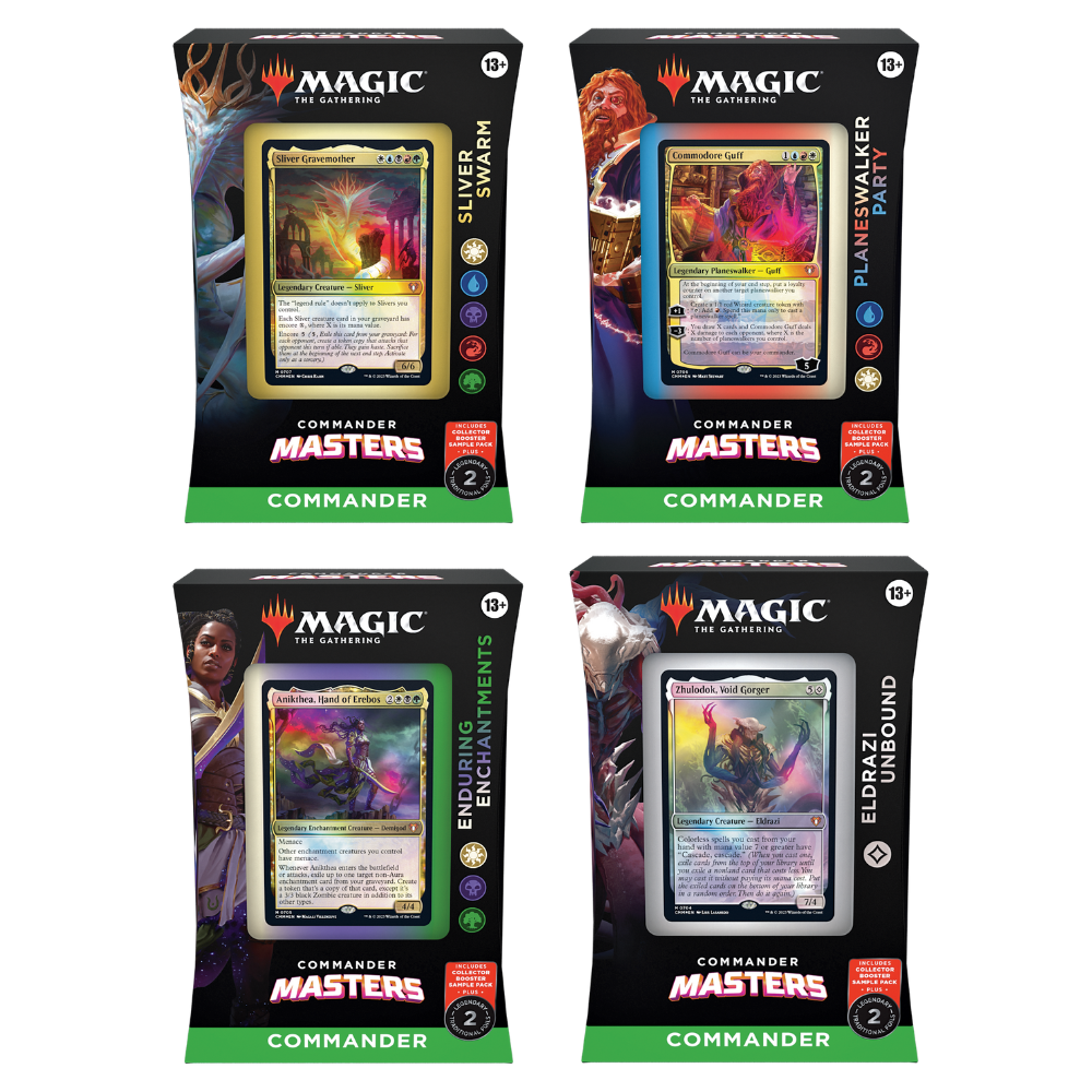Commander Masters - Commander Deck set (set van 4 decks)