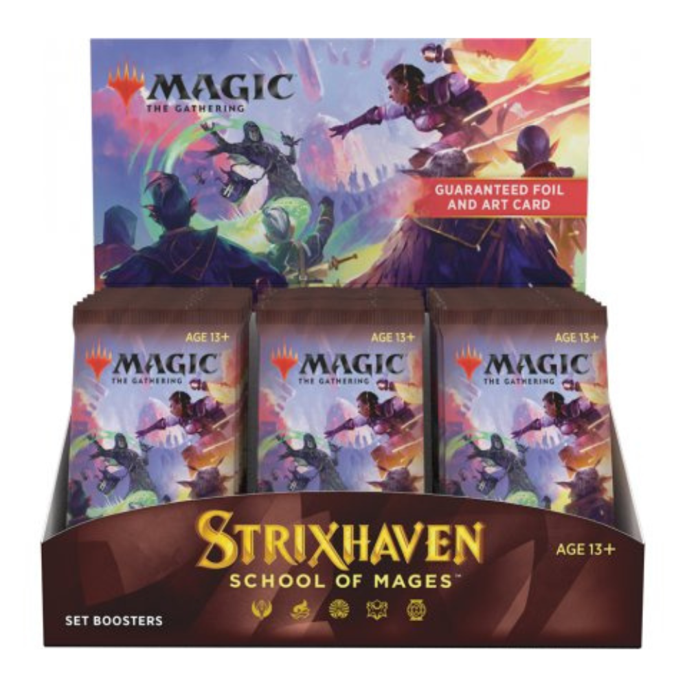 Strixhaven Set booster display