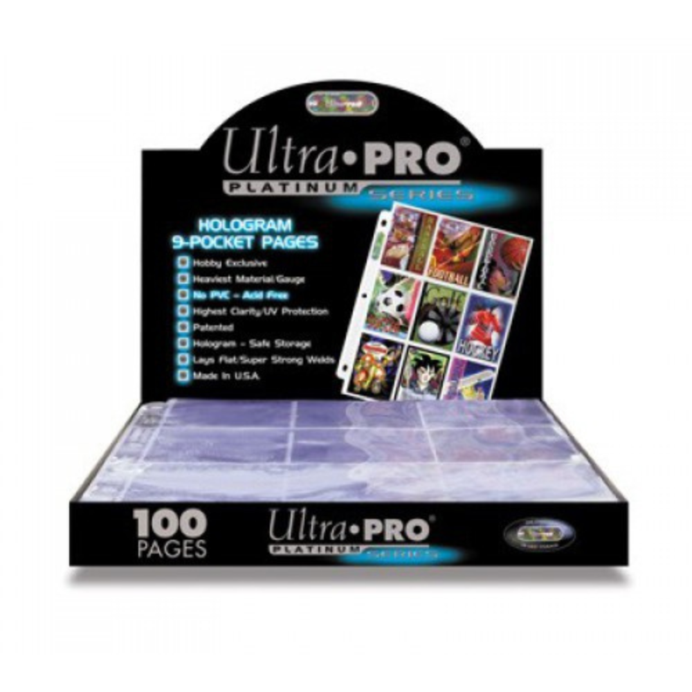 Ultra Pro Platinum Series 9-pocket page (100pc)