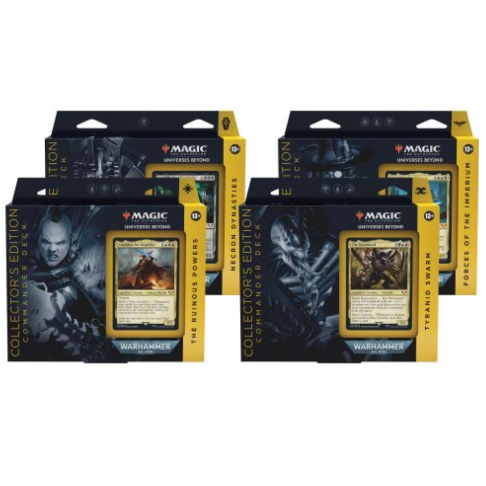 Universes Beyond: Commander Deck Warhammer 40,000 Collector&#39;s Edition (set van 4 decks)