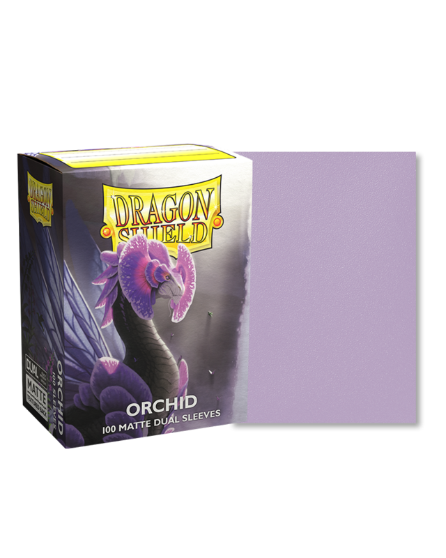 Dragon Shield - Dual Matte Sleeves - Orchid (100 stuks)