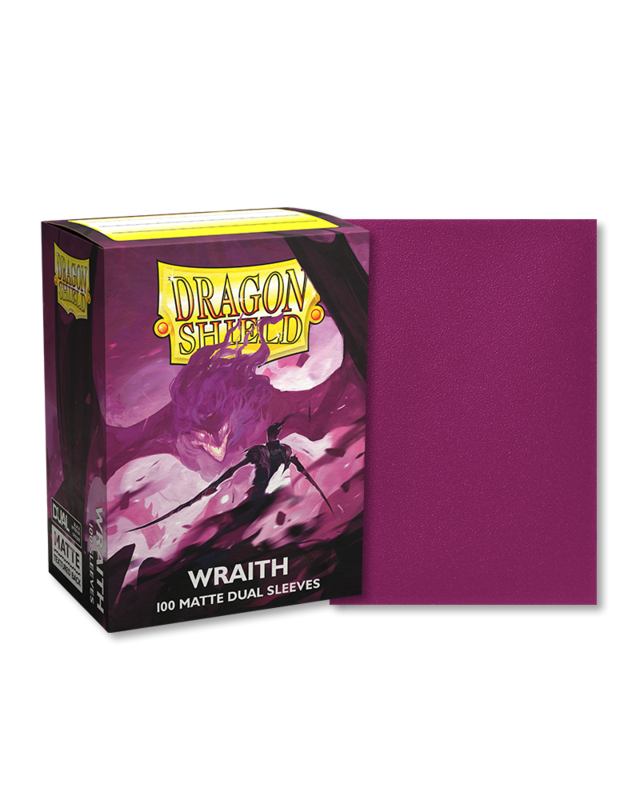 Dragon Shield - Dual Matte Sleeves - Wraith (100 stuks)