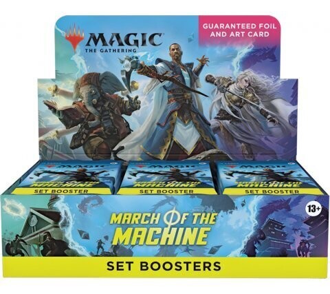 March of the machines - set Booster Display
