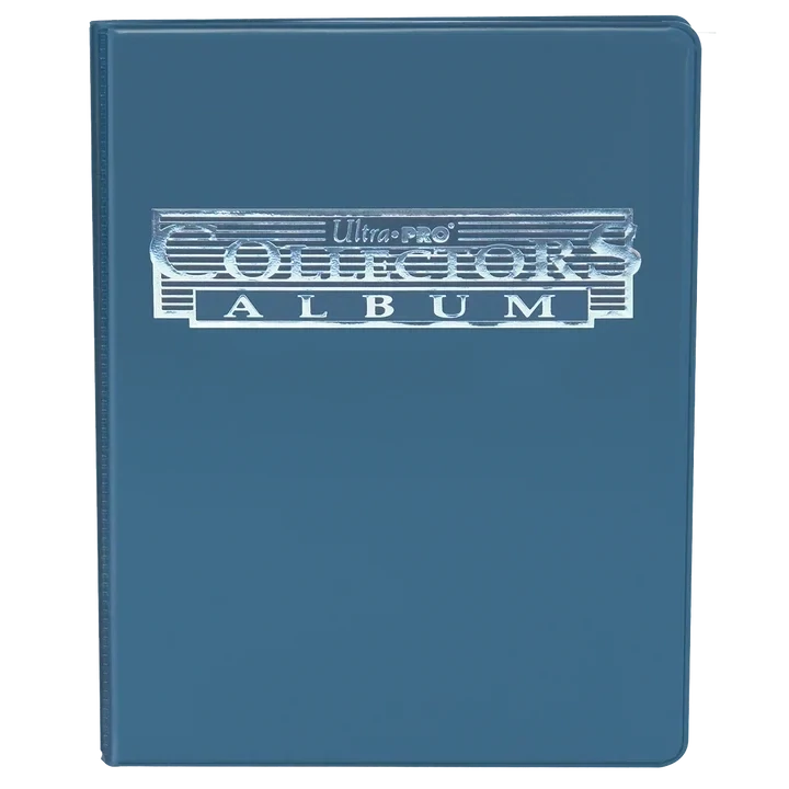 9-POCKET COLLECTORS PORTFOLIO Navy Blue