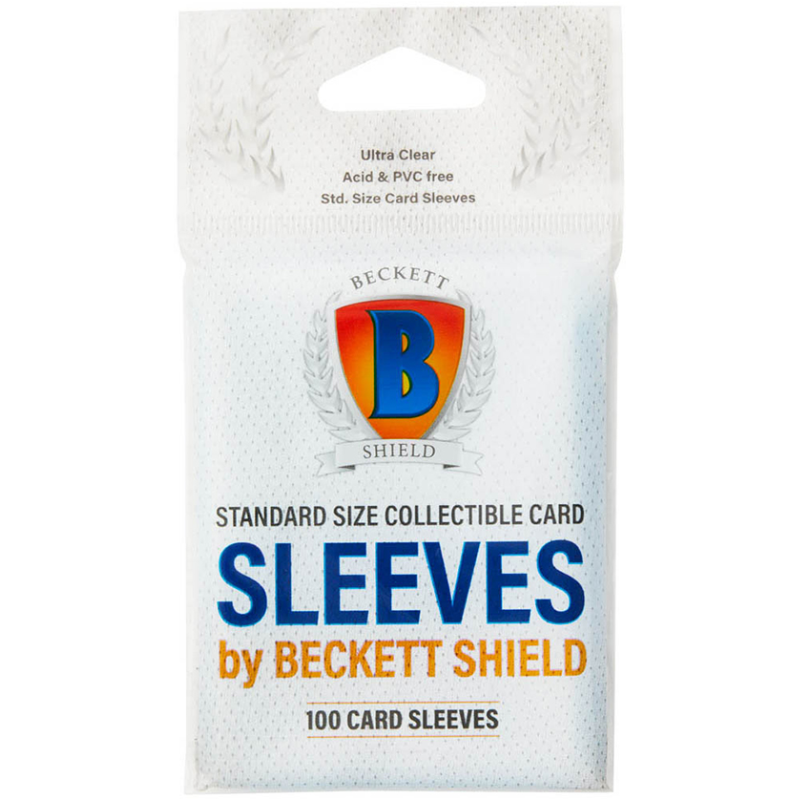 BECKETT - Shield standard card sleeves (100 sleeves)