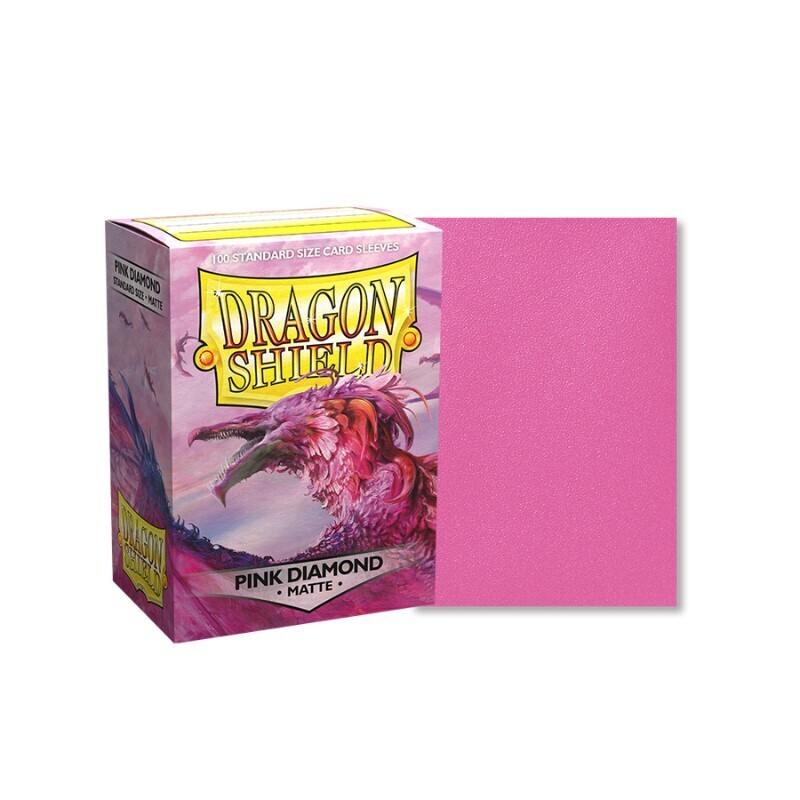 Dragon Shield - Matte Sleeves - Pink Diamond (100 stuks)
