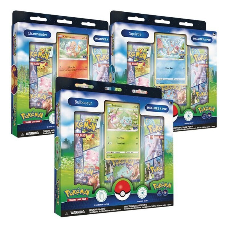 Pokémon TCG - Pokémon GO Pin Box Collection (set van 3)
