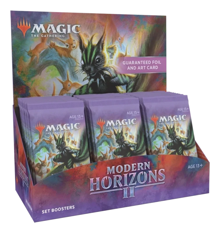 Set booster displays