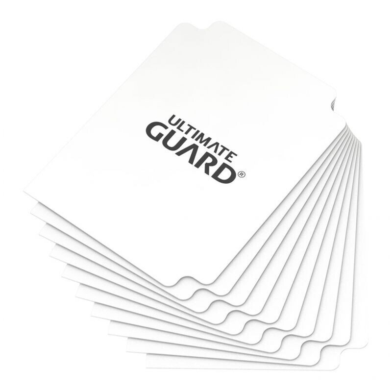 Ultimate Guard Card Dividers: White (10 stuks)
