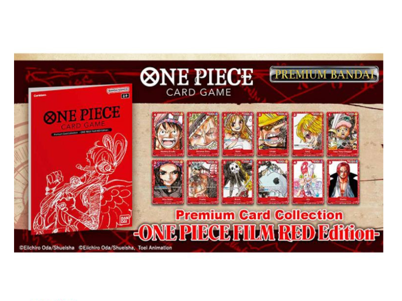 One Piece - Premium Card Collection - Film edition red - english
