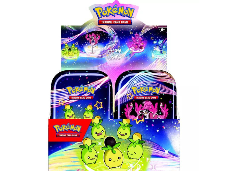Pokémon TCG - Paldean Fates - Mini Tin Collection Display