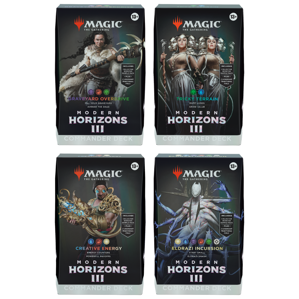 Modern Horizons 3 - commander deck set (set van 4 decks)