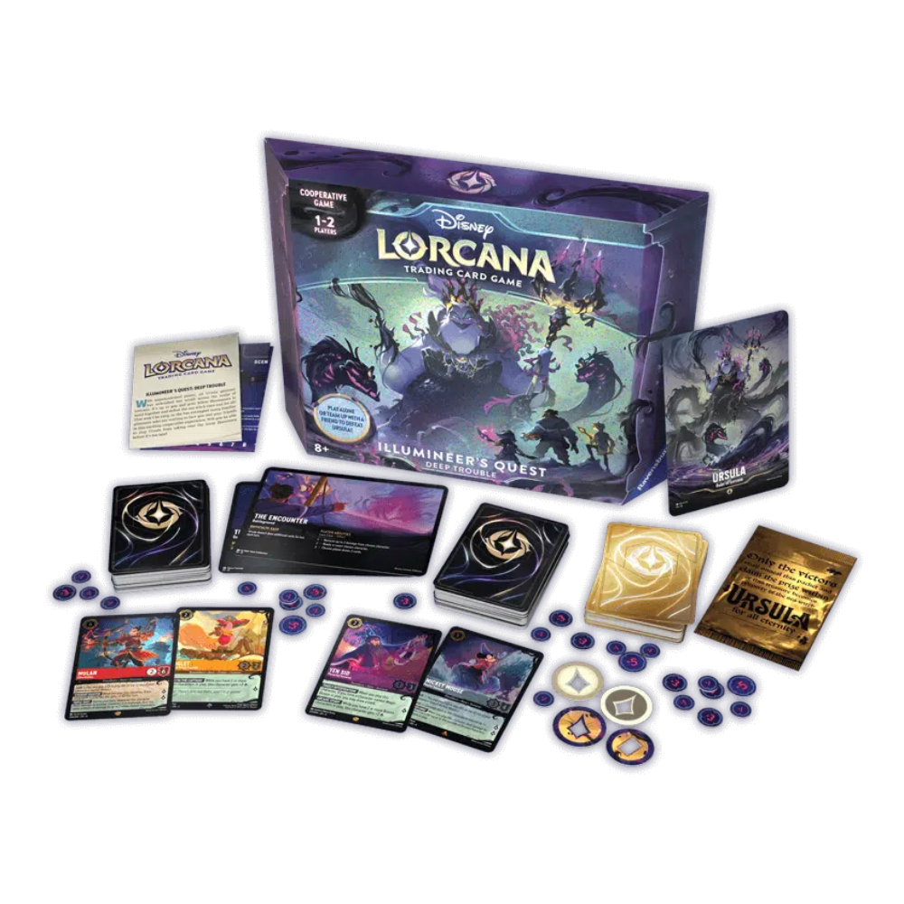 Disney Lorcana - Ursula&#39;s Return - Illumineer&#39;s Quest Deep Trouble