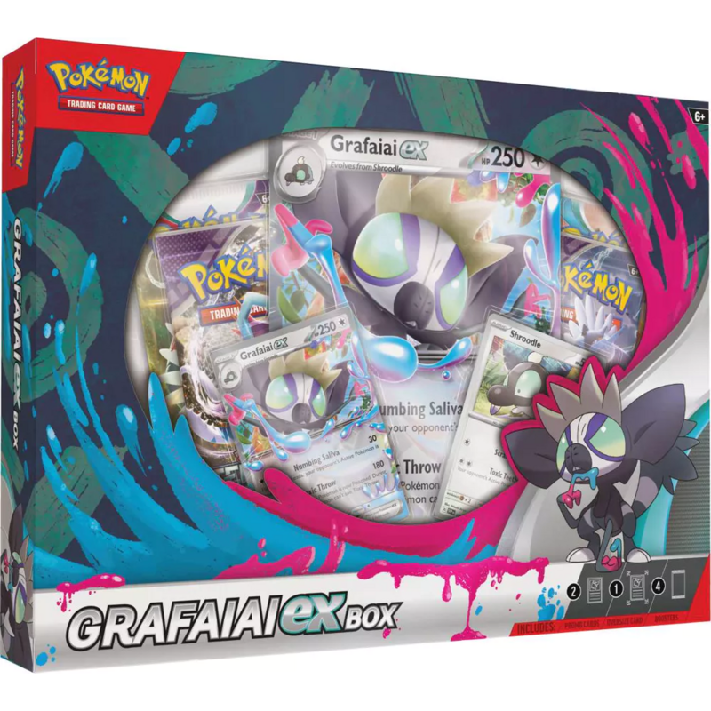 Pokémon TCG - Grafaiai EX box