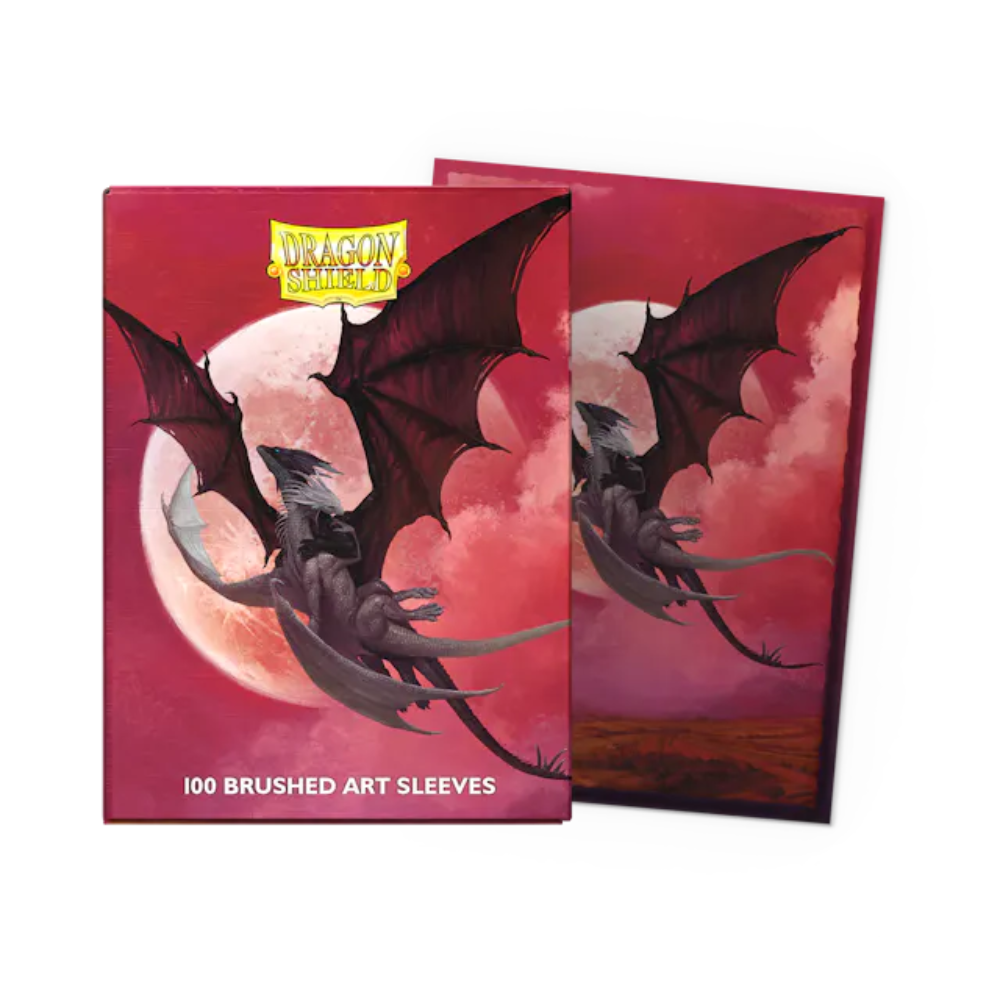 Dragon Shield - Brushed Art Sleeves - Valentine Dragon 2024 (100 stuks)