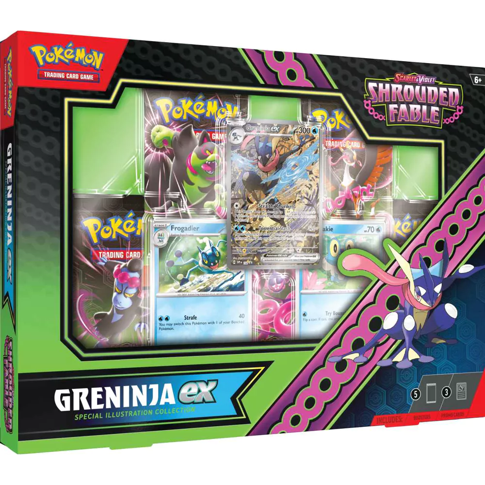 Pokémon TCG - Shrouded Fable - Special Illustration Collection Greninja EX