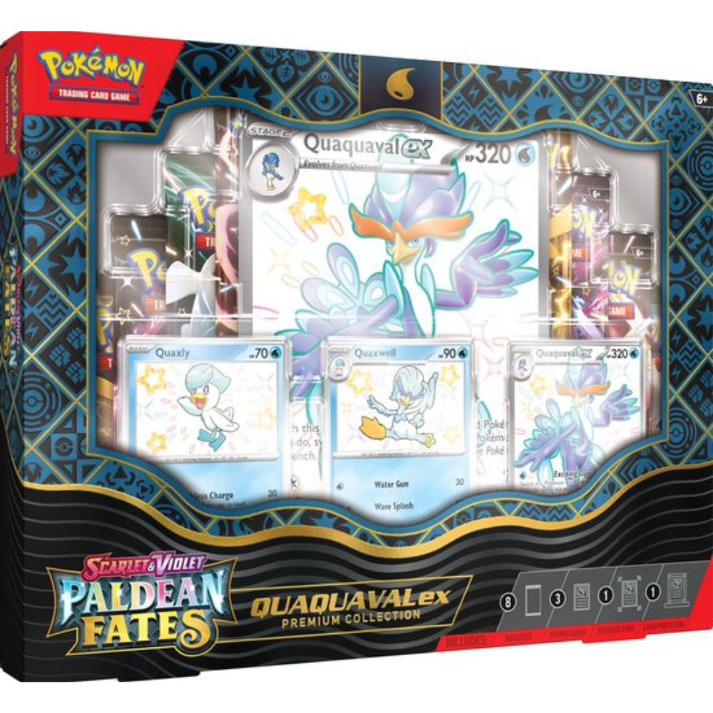 Pokémon TCG - Paldean Fates Premium Collection - Quaquaval ex