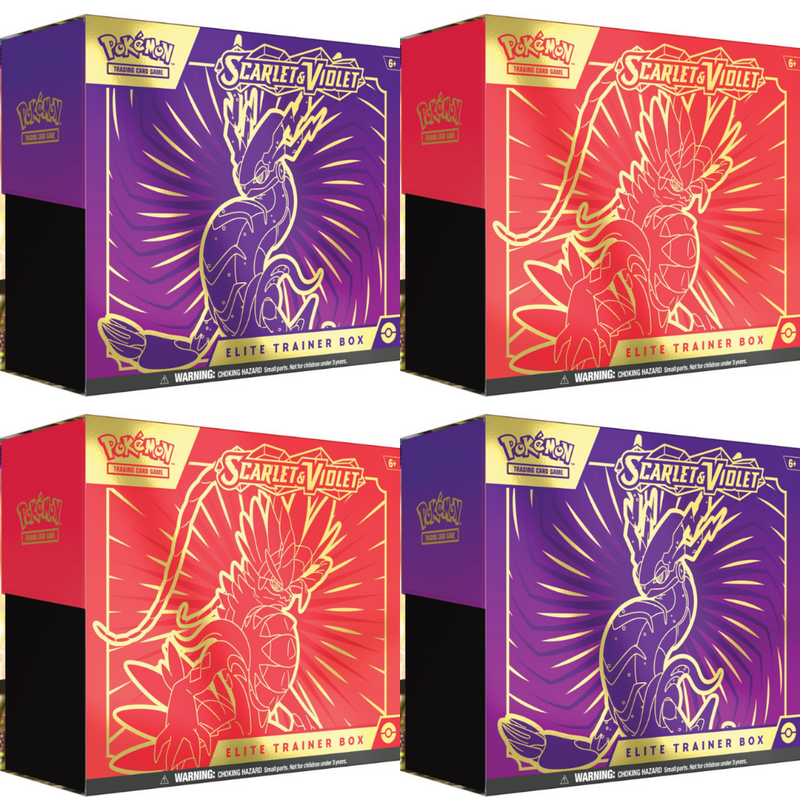 Pokémon TCG - Scarlet & Violet - Elite Trainer Box random versie