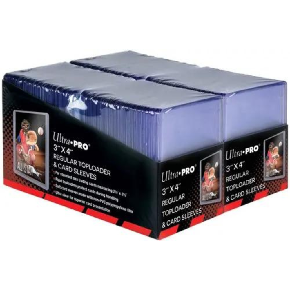 UP - 3&quot; x 4&quot; Clear Regular Toploaders 35PT (200pcs) for Standard Size Cards