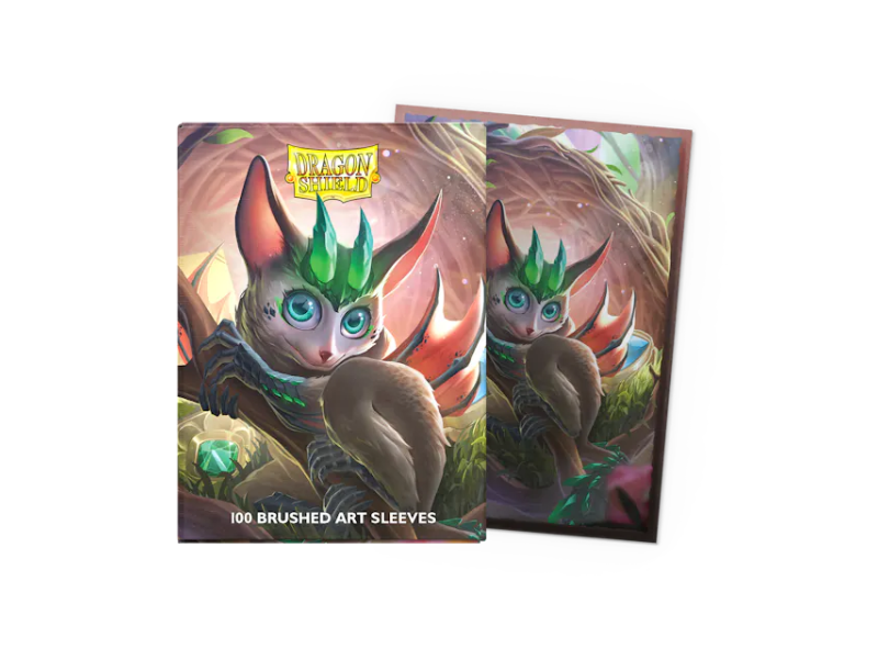 Dragon Shield - Brushed Art Sleeves - The Bushdrake  (100 SLEEVES)