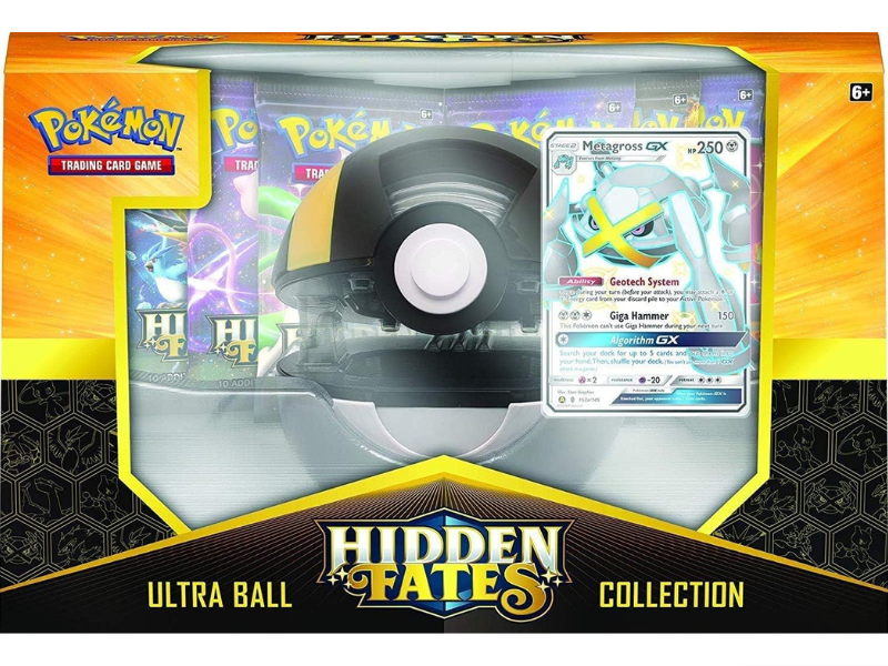 Pokémon TCG - Hidden Fates - Shiny Metagross GX Poke Ball Collection