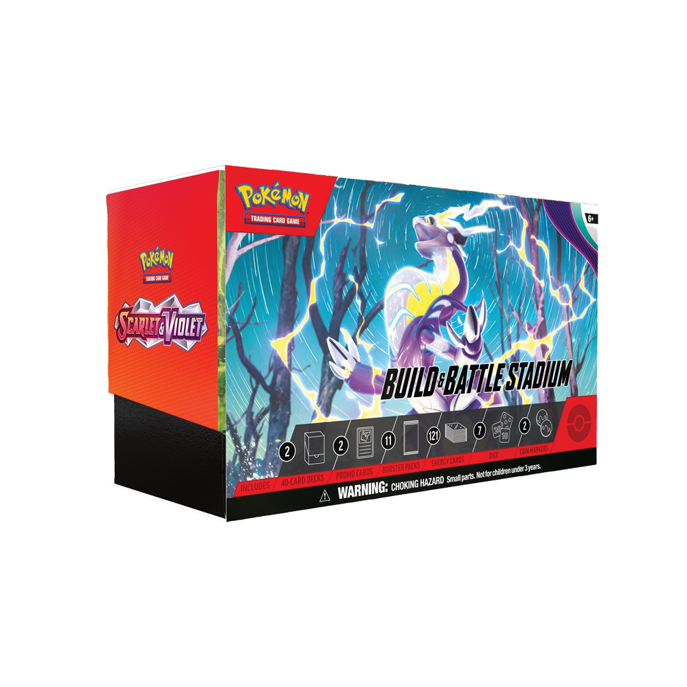 Pokémon TCG - Build &amp; Battle Stadium Box - Scarlet &amp; Violet base