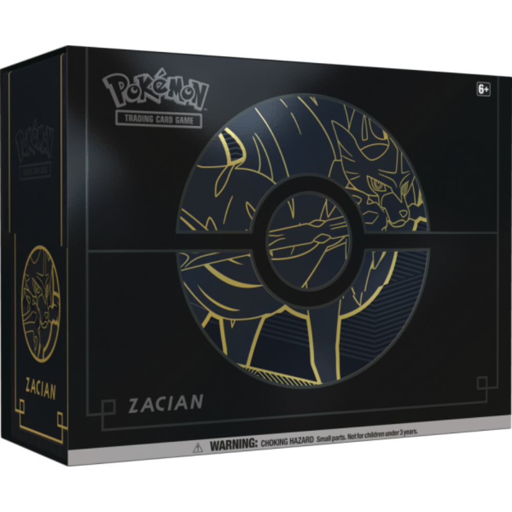 Sword &amp; Shield Elite Trainer Box PLUS - Zacian