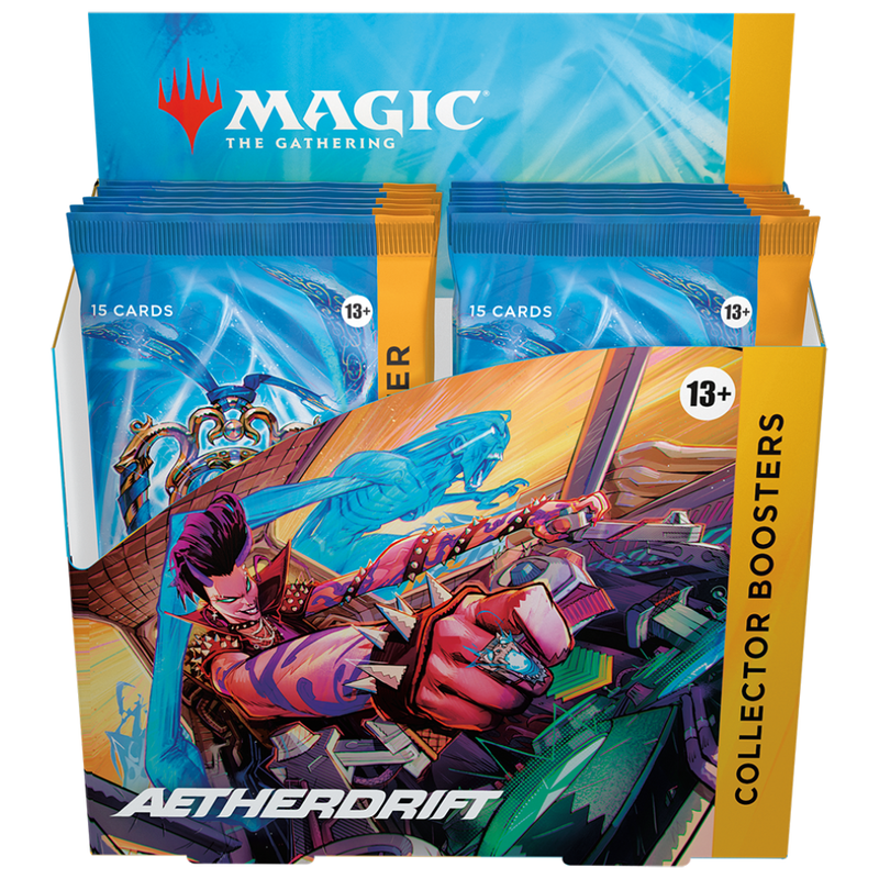 Aetherdrift - Collector booster display