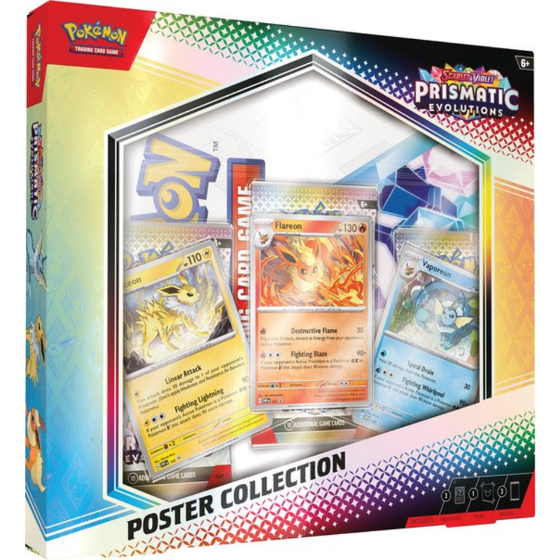 Pokémon TCG - Prismatic Evolutions - Poster Collection