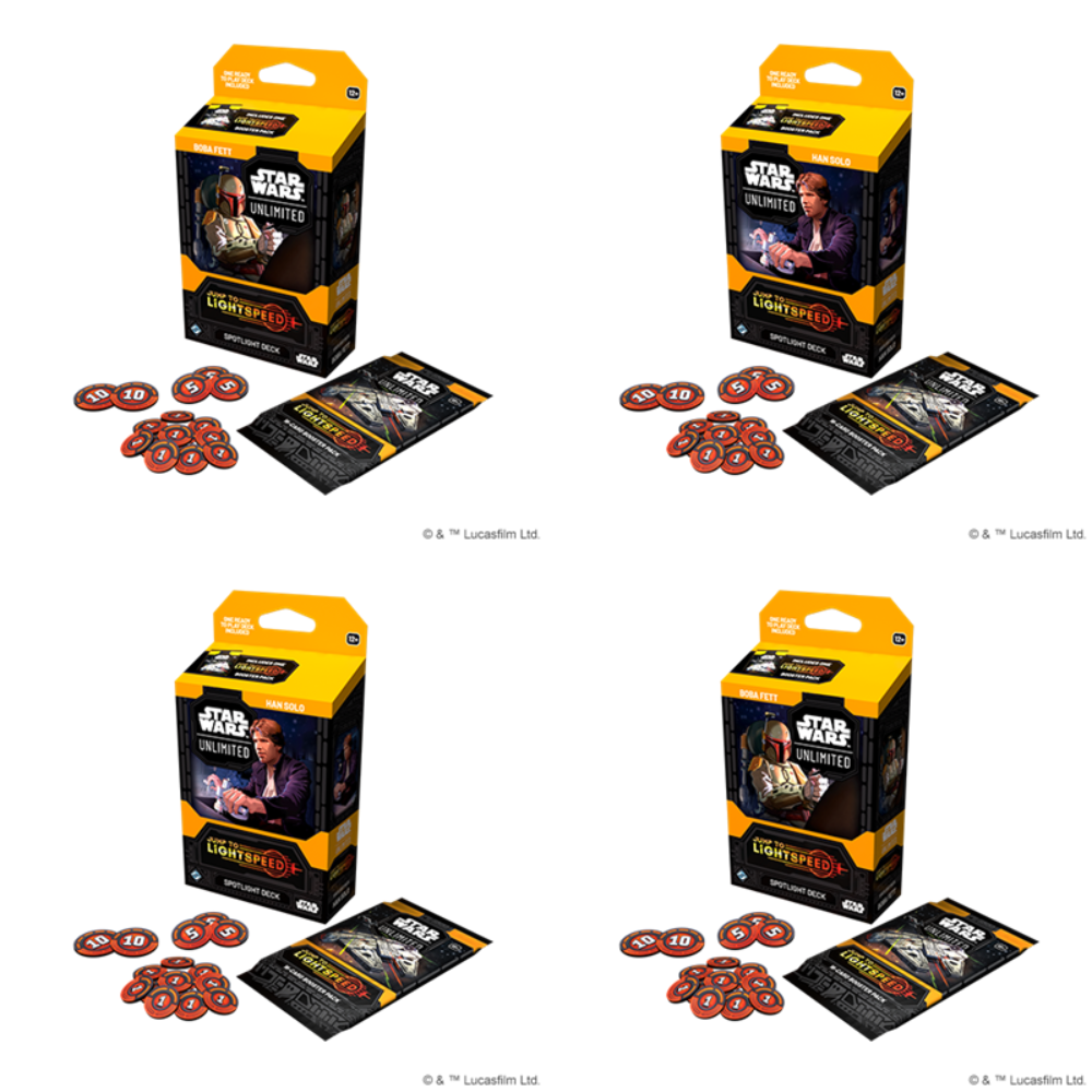 Star Wars Unlimited - Jump to Lightspeed - Spotlight Deck Set