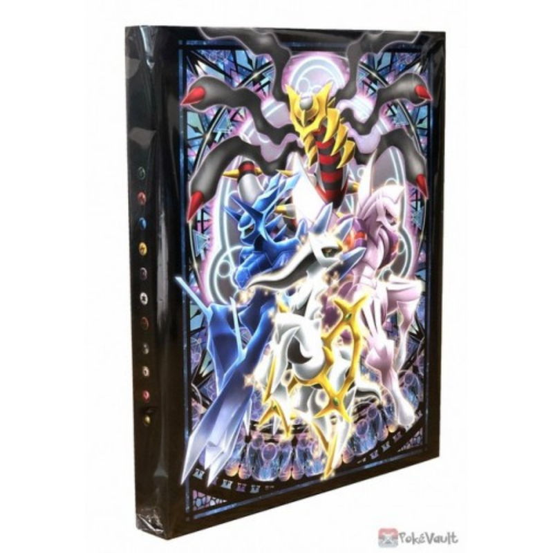 Pokemon Center Japan - Giratina, Arceus, Dialga & Palkia 4 Pocket Binder