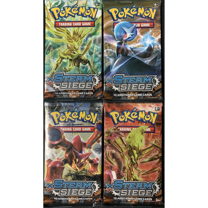 Pokémon TCG - Steam Siege - Booster pack art set