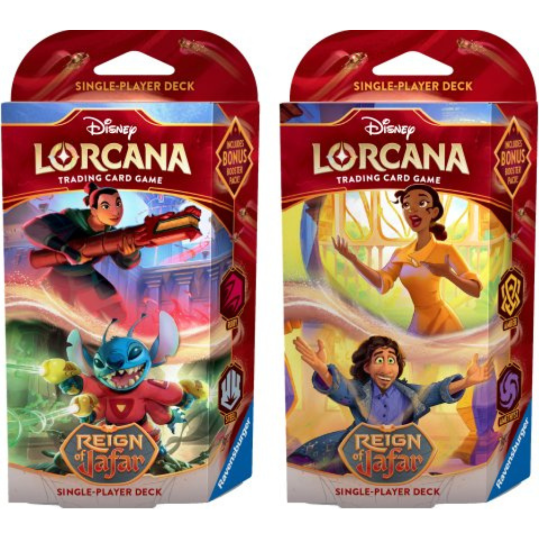 Disney Lorcana - Reign of Jafar - Starter Deck (set van 2 inclusief 2 boosters)