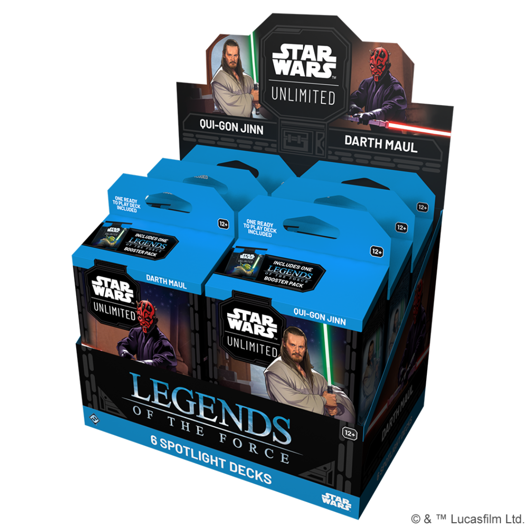 Star Wars Unlimited - Legends Of The Force - Starter deck set