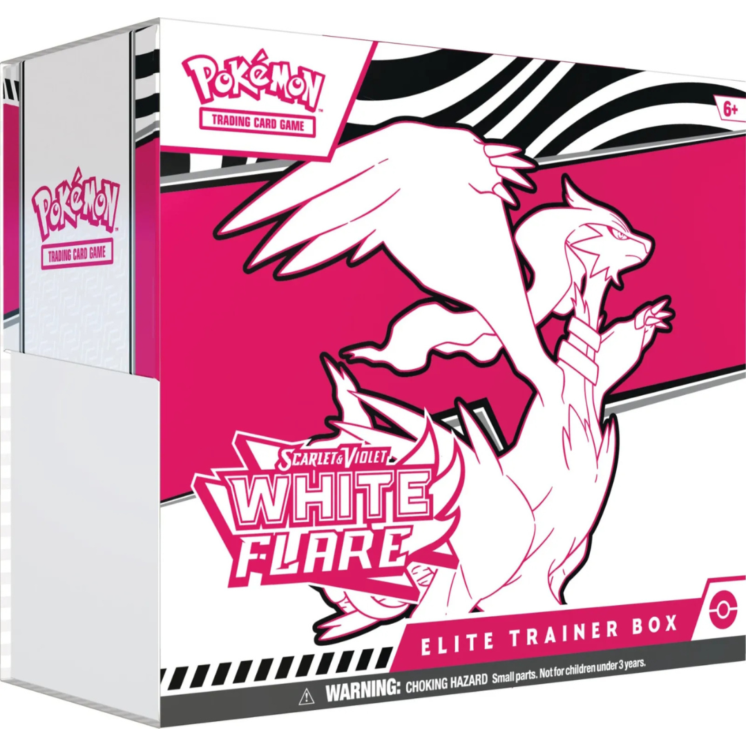 PRE ORDER - Pokémon TCG - SV10.5 - White Flare - Elite trainer Box (Reshiram)