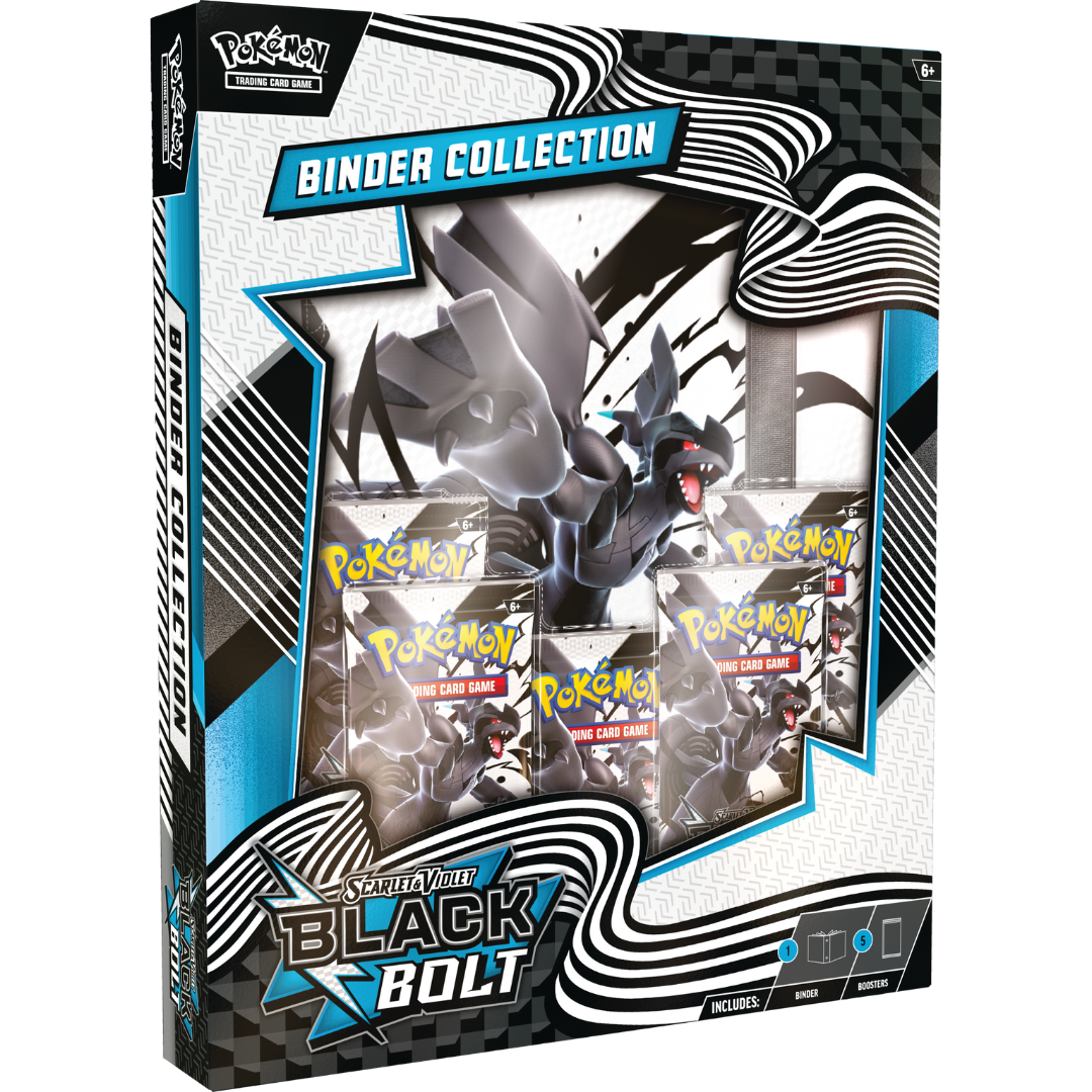 PRE ORDER - Pokémon TCG - SV10.5 - Black Bolt - Binder Collection