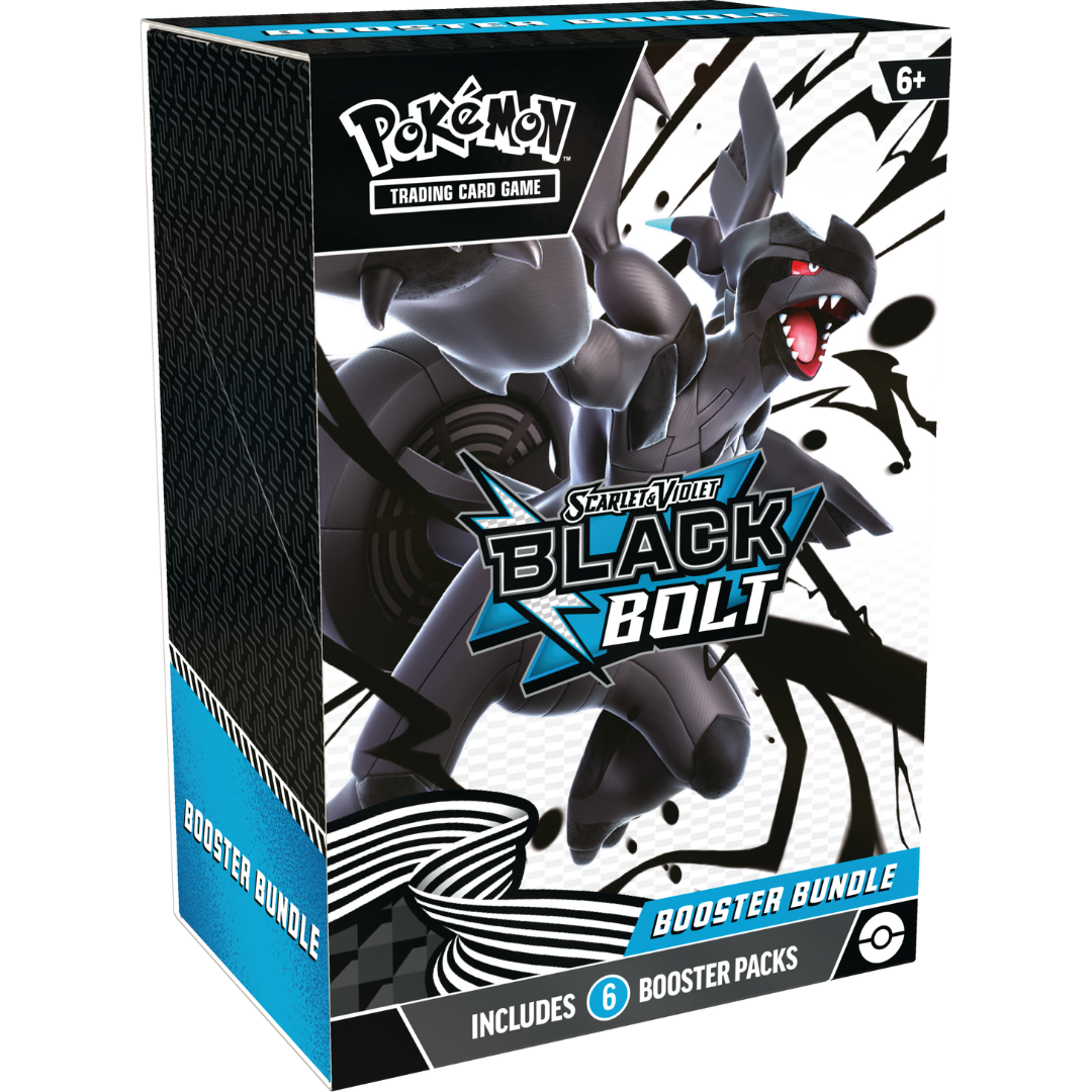 PRE ORDER - Pokémon TCG - SV10.5 - Black Bolt - Booster Bundle