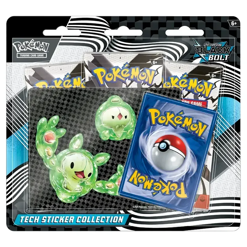 PRE ORDER - Pokémon TCG - SV10.5 - Blac - Tech Sticker (set)