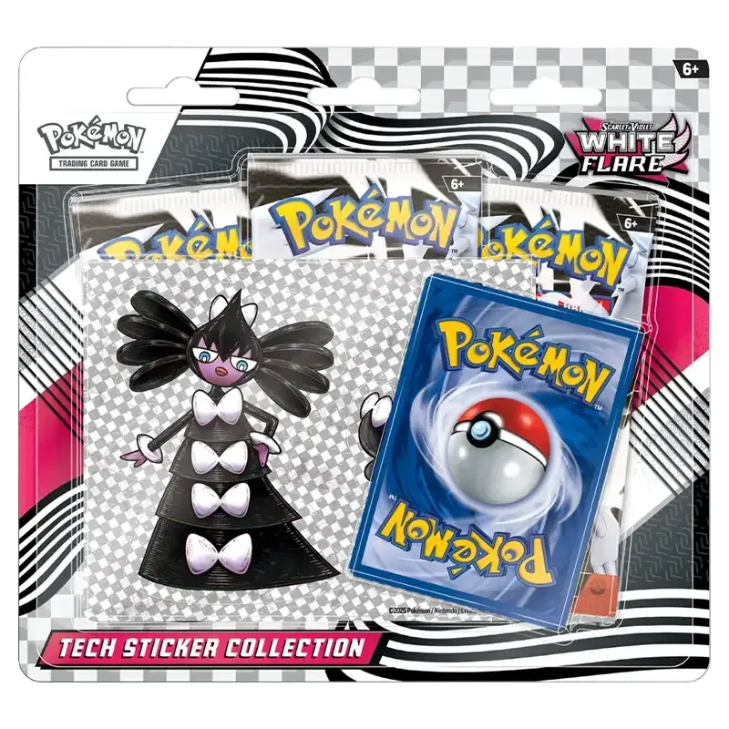 PRE ORDER - Pokémon TCG - SV10.5 - White Flare - Tech Sticker