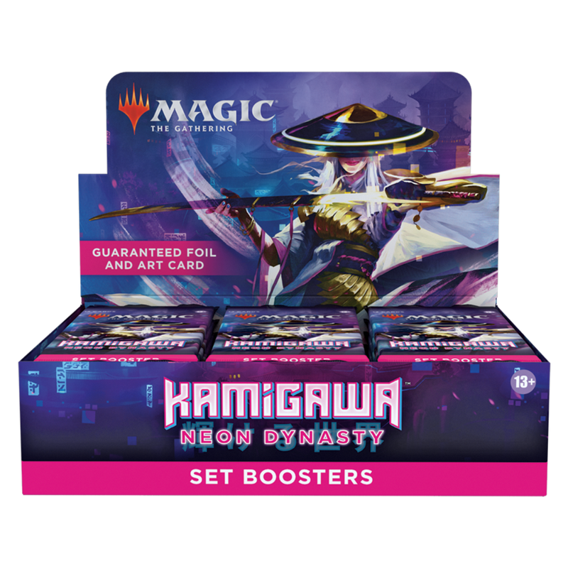 Kamigawa: Neon Dynasty - Set booster display