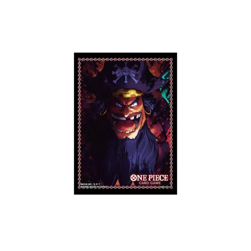 One Piece Card Game - Official Sleeves Bandai TCG+ Stores Edition Vol.3 - Marshall.D.Teach (70 Sleeves)