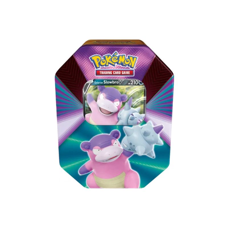 Pokémon TCG - V Forces Tins: Galarian Slowbro V Tin