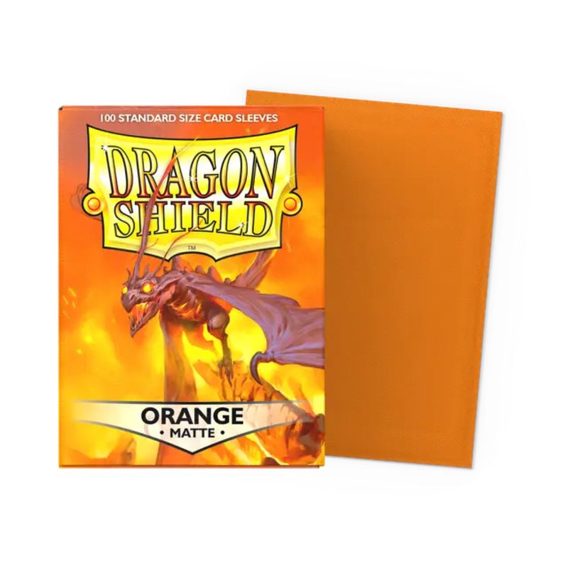 Dragon Shield - Matte Sleeves - Orange (100 stuks)