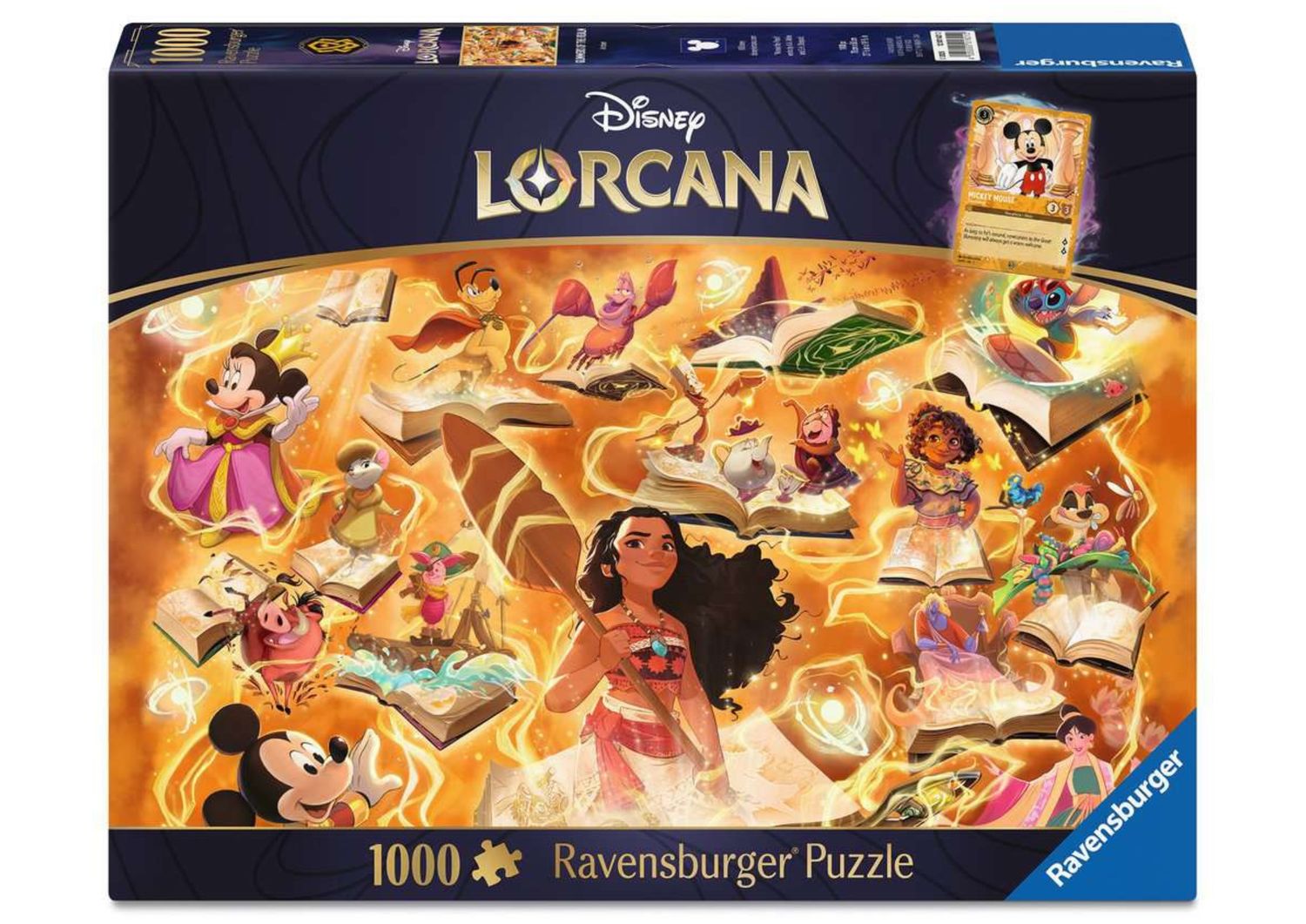 PRE ORDER - Disney Lorcana - Glimmers of the Realm: Amber - Puzzel 1000pcs